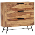 Solid Sheesham Wood Sideboard O636