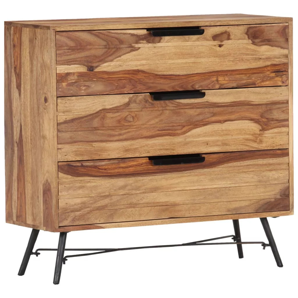Solid Sheesham Wood Sideboard O636