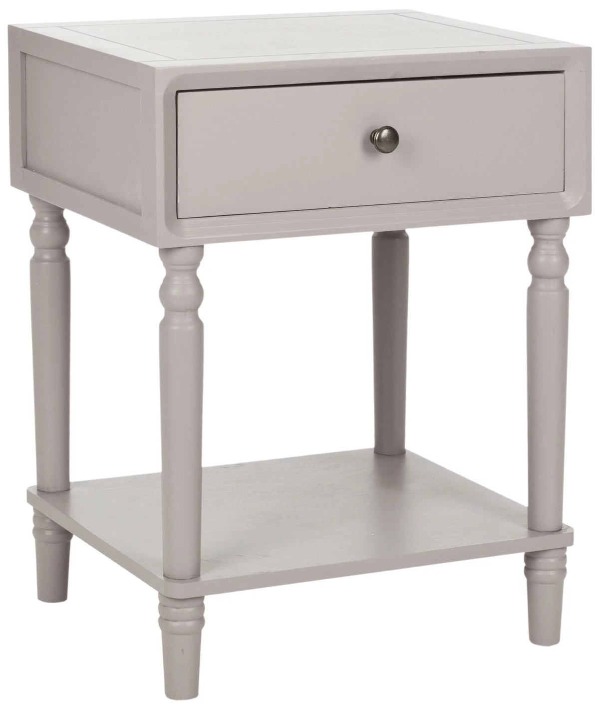 Rustic Nightstand with Storage Drawer C359