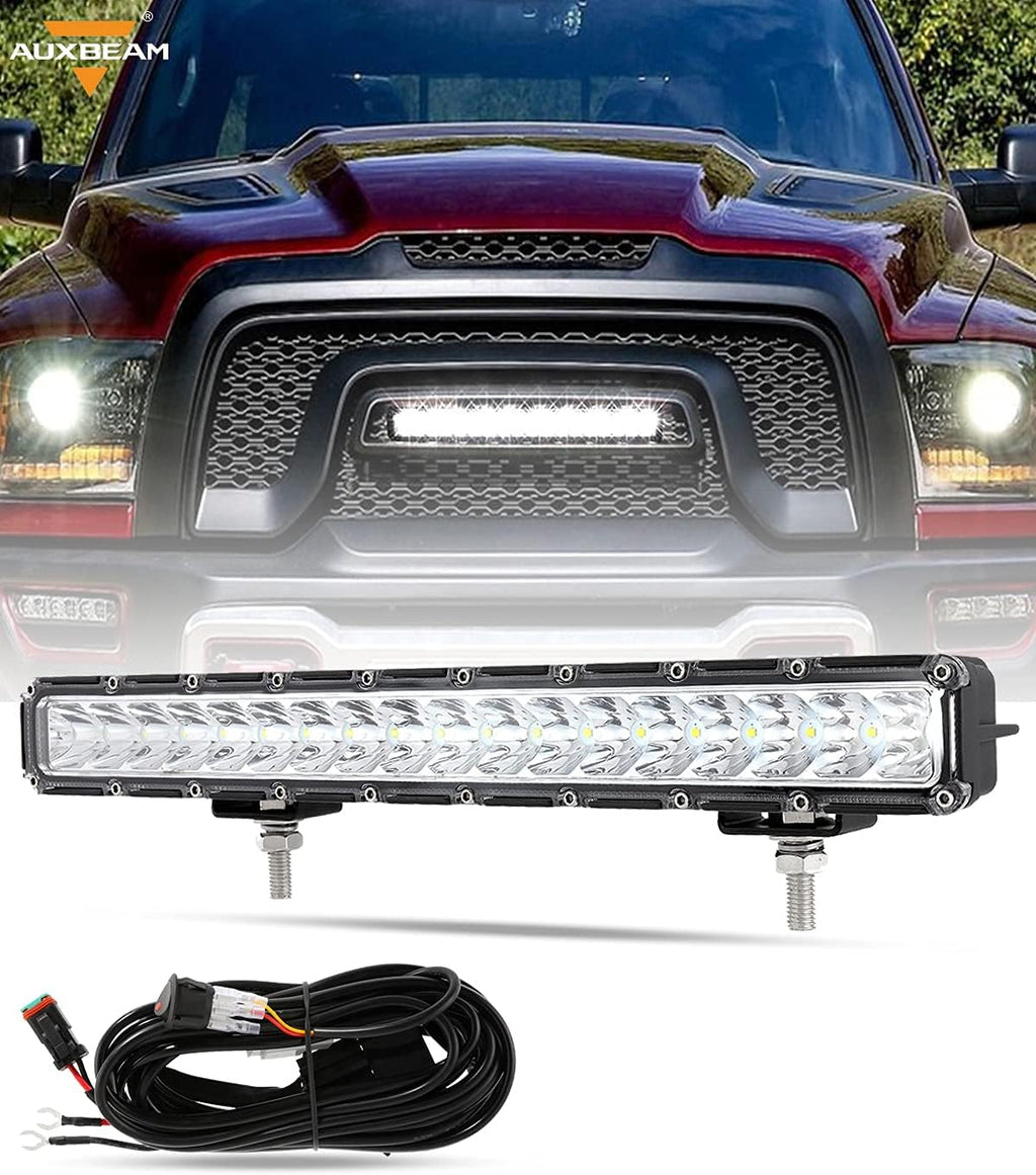 14 Inch 60W Single Row LED Light Bar Pack of 2 O62866