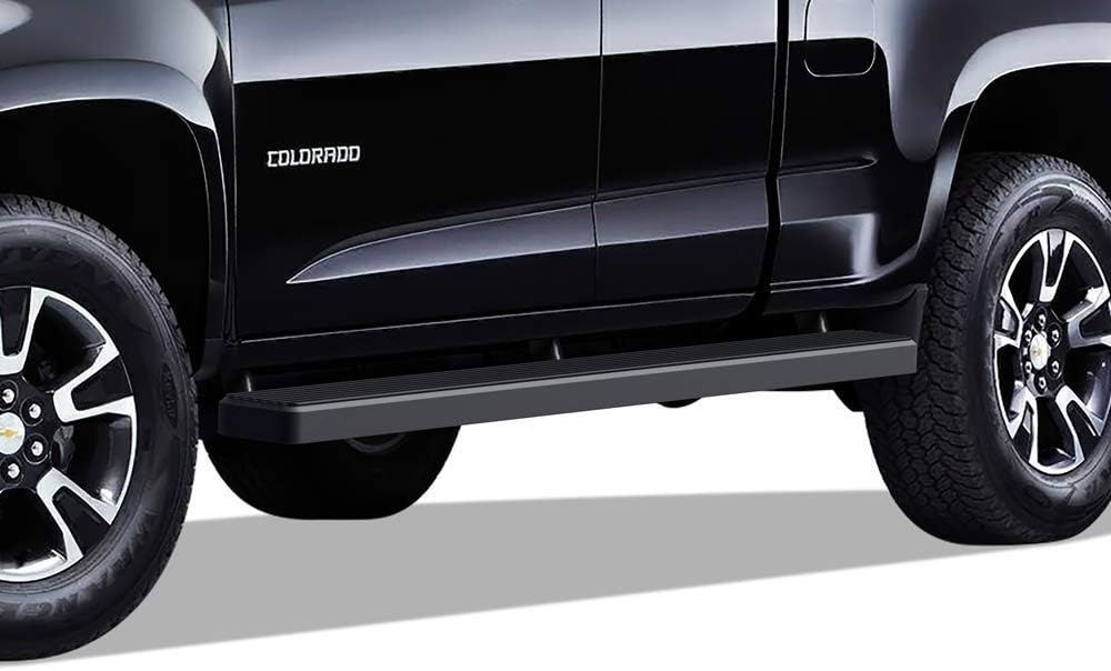 Black 6 inches Running Boards Side Steps Q8176