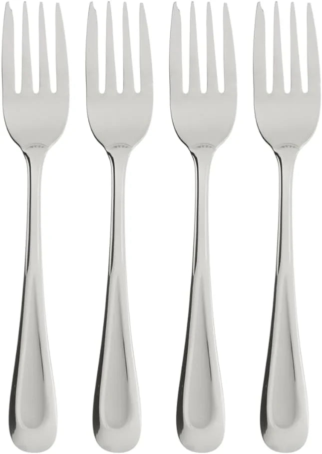 Satin Flatware Salad Forks, Set of 4 H705