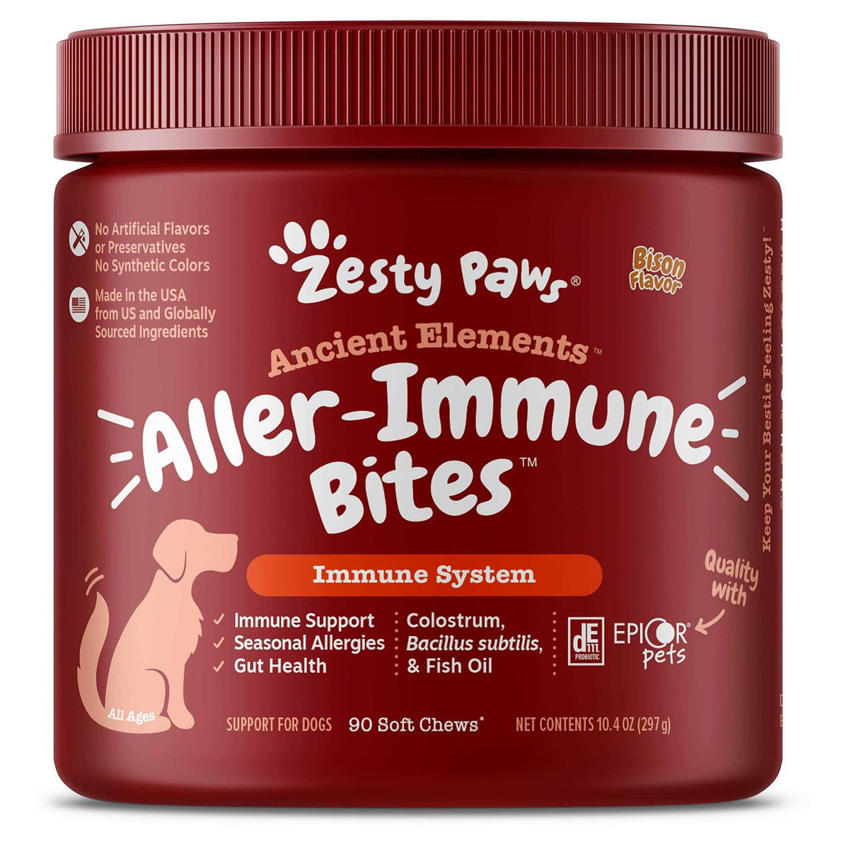 Omega 3 Probiotics Dog Supplement Z8385