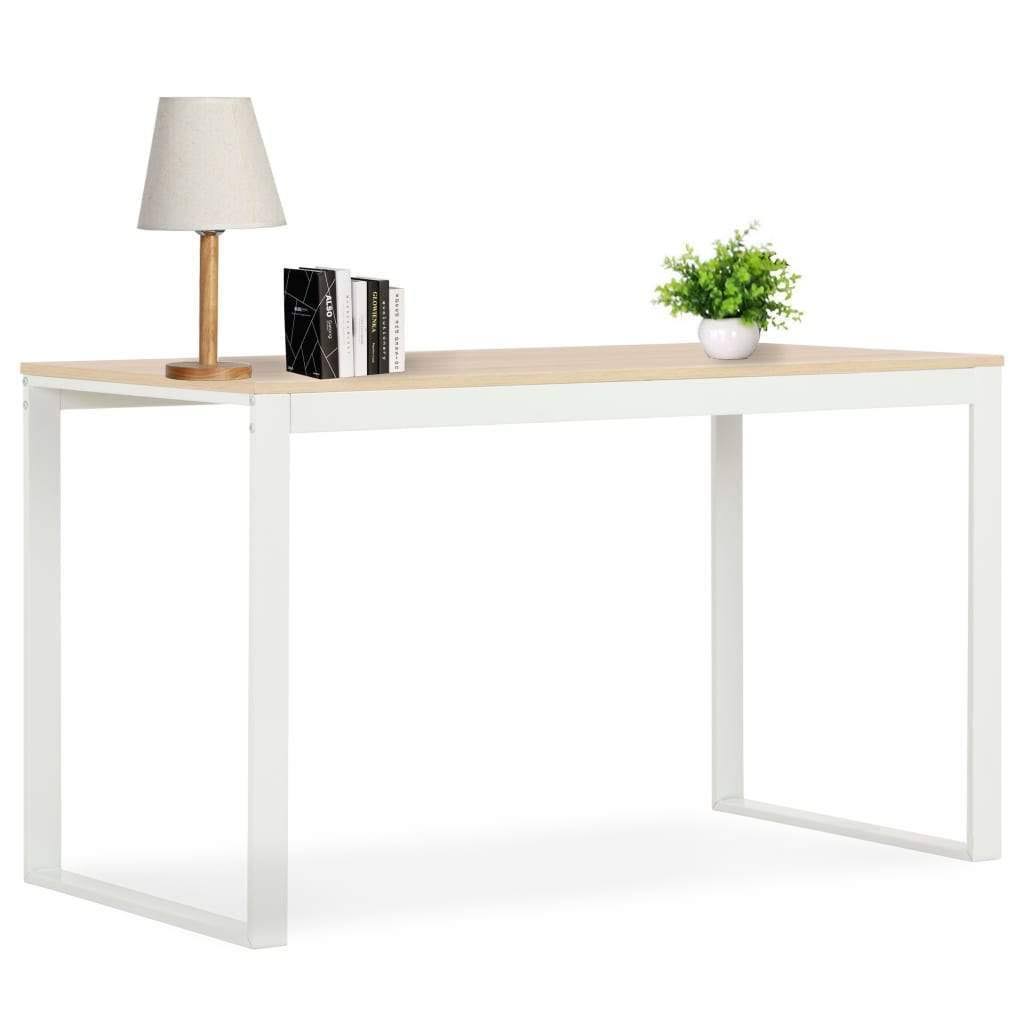 Black and Oak Computer Desk W710