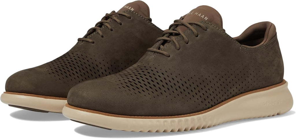 Deep Olive Nubuck Oxford Lined E191291