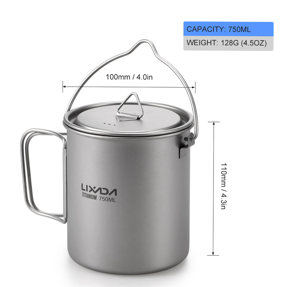 Portable Water Cup With Lid And Handle 750ml K371356