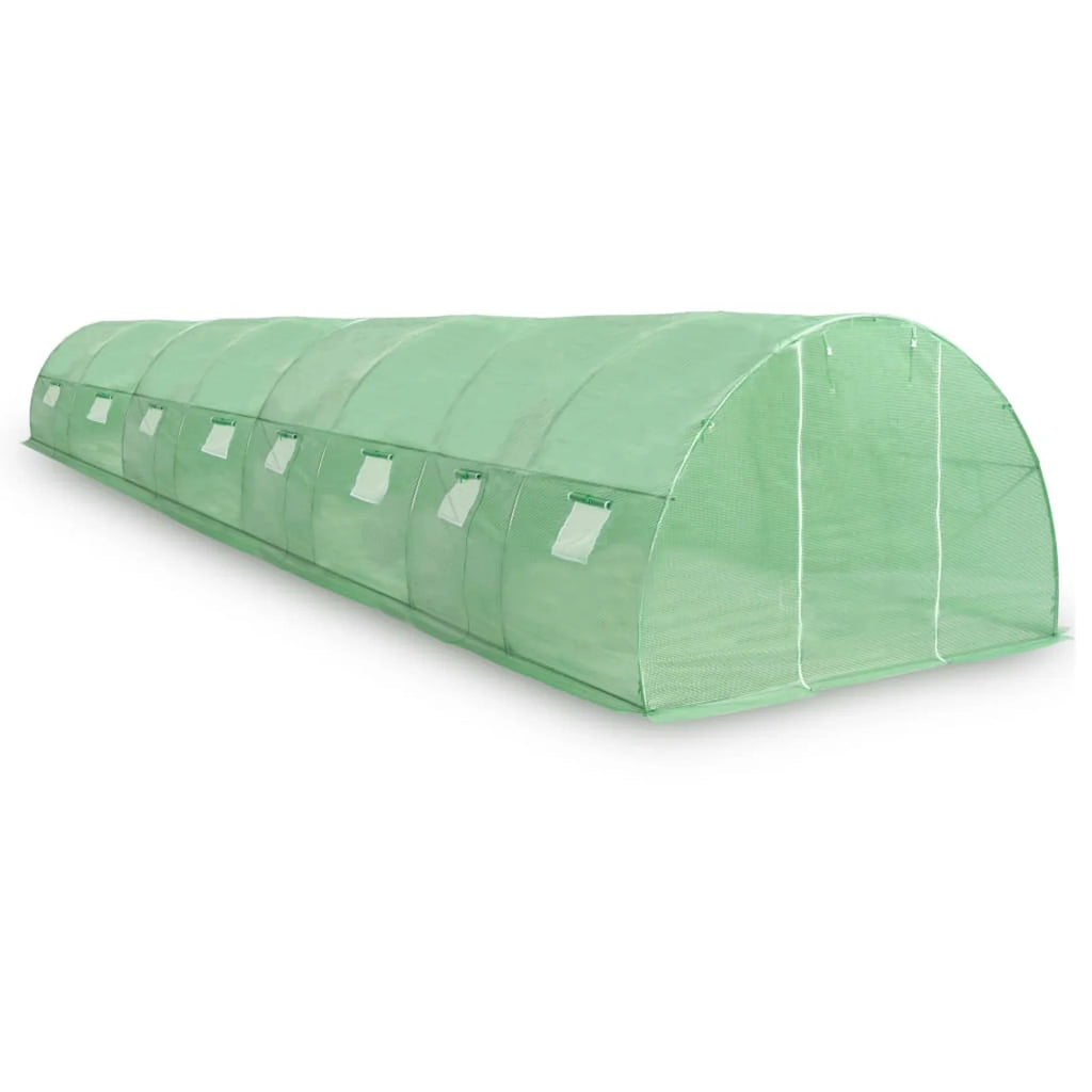 Outdoors Tent Supplies 387.5 Ft² With Windows Door Steel Heavy Duty O555