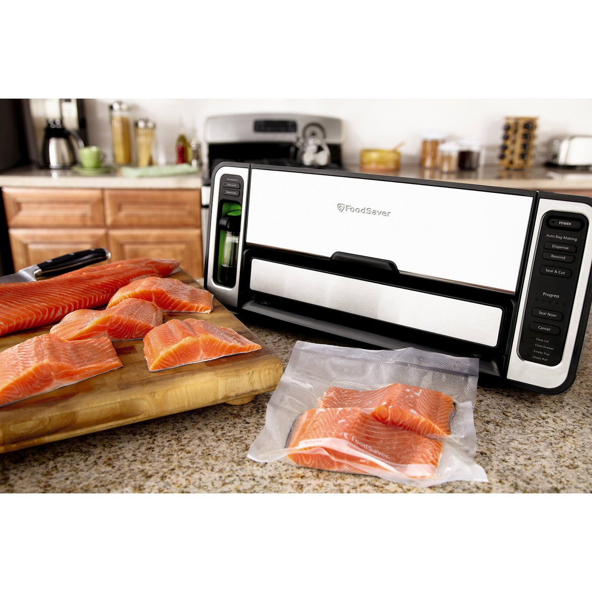 2-in-1 Automatic Vacuum Sealing System J96745