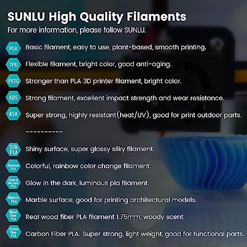PLA 3D Printer Filament 1.75mm 1kg Spool Black K14997