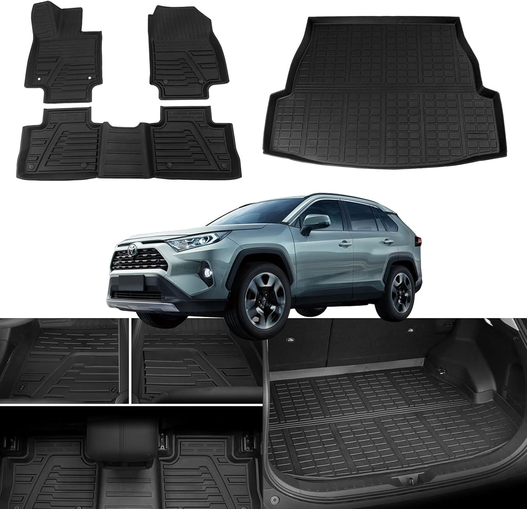 TPE All Weather Cargo Liner Trunk Mats Set of 4 N151