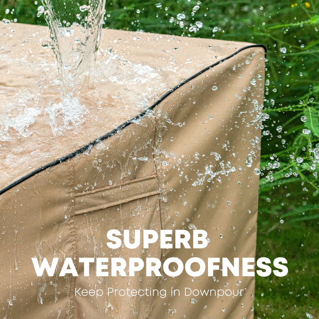 Waterproof 600D Heavy Duty Patio Furniture Cover W385