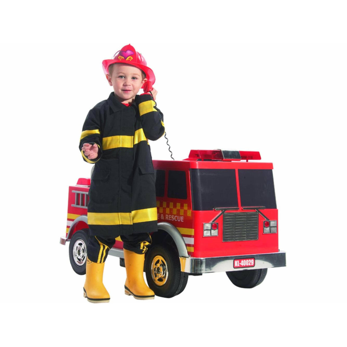Red Ride-On Fire Truck E889