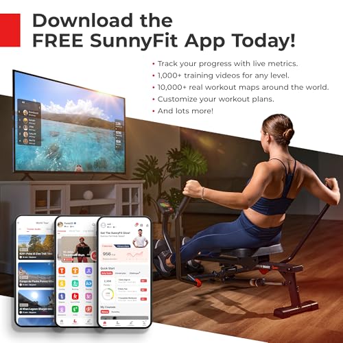 Magnetic Rowing Machine with Digital Monitor N8744