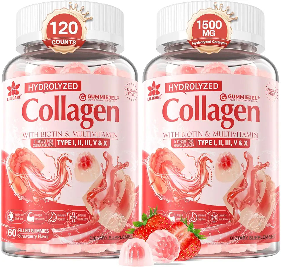Sugar-Free Hydrolyzed Collagen Peptide Gummies R305