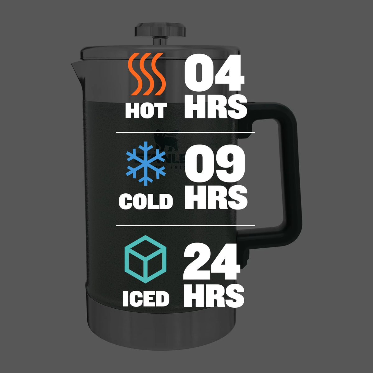 48 oz Stainless Steel French Press G435