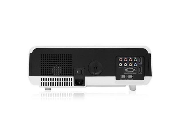 1080p LED HD Projector with Built-in Speakers and USB Flash Drive Memory Reader L4292
