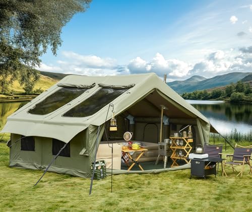 Inflatable Camping Tent with TPU Skylight U507