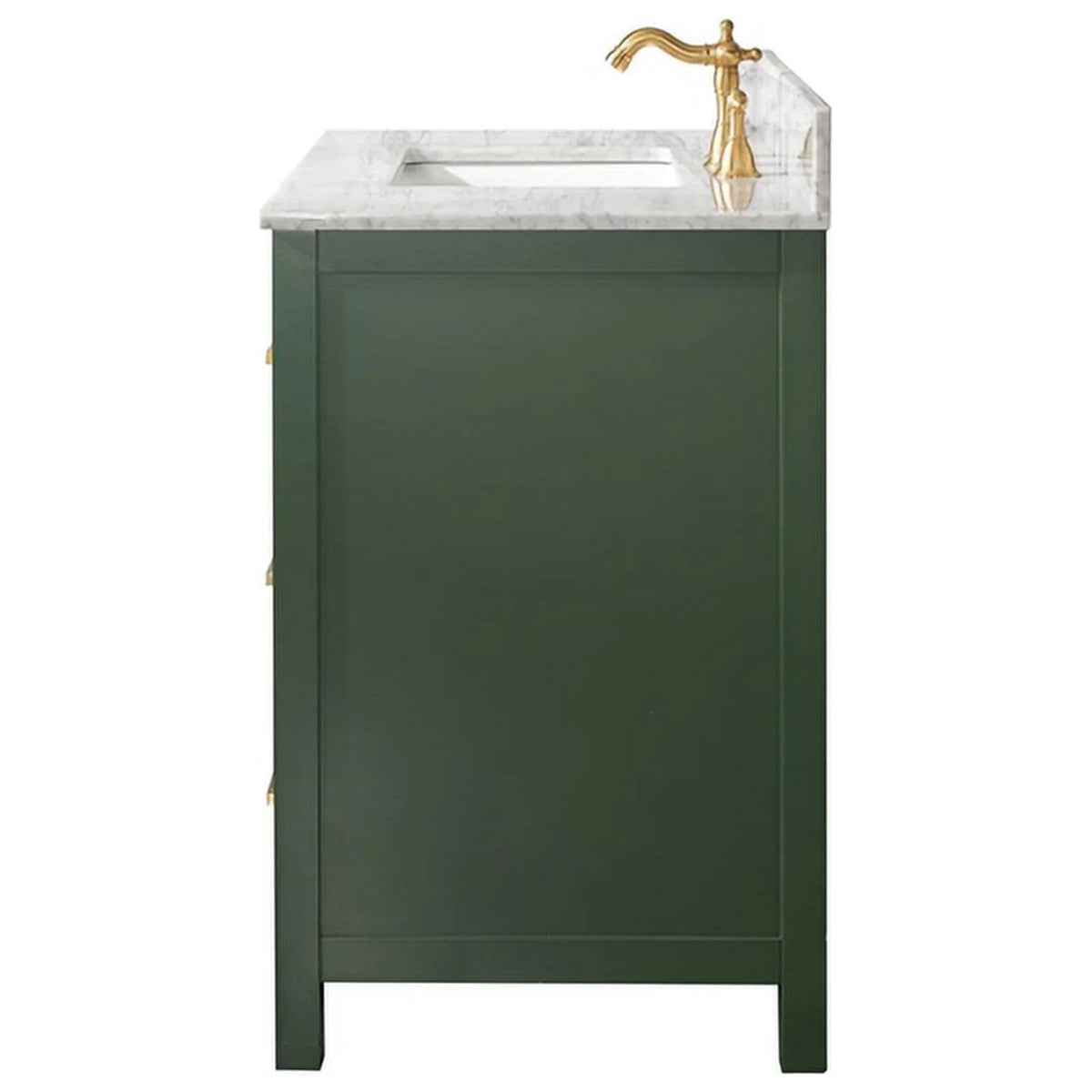 36" Green Wood Sink Vanity Cabinet W775