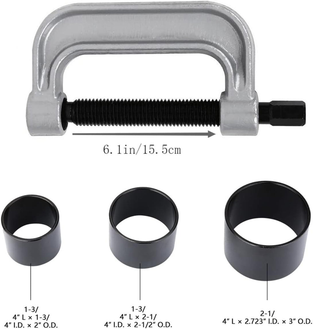 Heavy Duty Ball Joint Press & U Joint Removal Tool Kit with 4x4 Adapters O5337