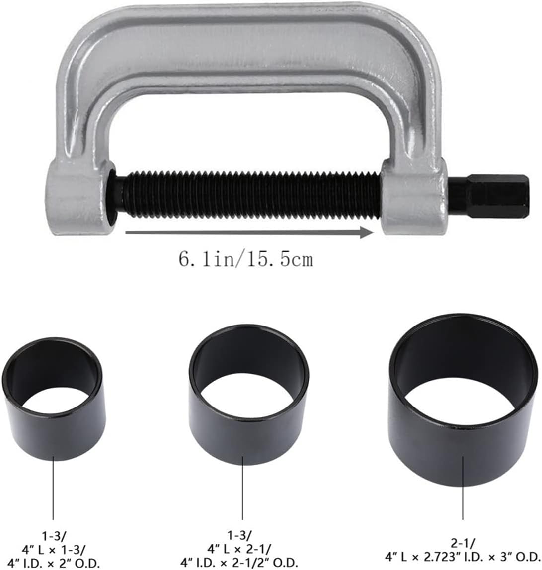 Heavy Duty Ball Joint Press & U Joint Removal Tool Kit with 4x4 Adapters O5337