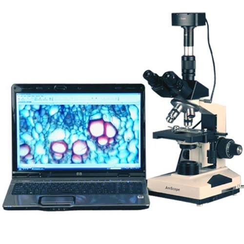 40X-2000X Trinocular Microscope with 5MP Digital Camera Y57489