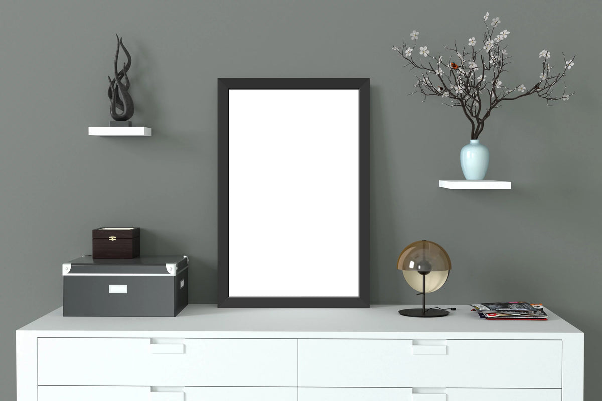 19.25x26.625 Inch Black Picture Frame J14676