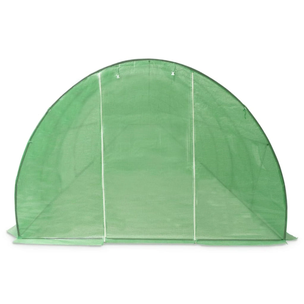 Outdoors Tent Supplies 387.5 Ft² With Windows Door Steel Heavy Duty O555
