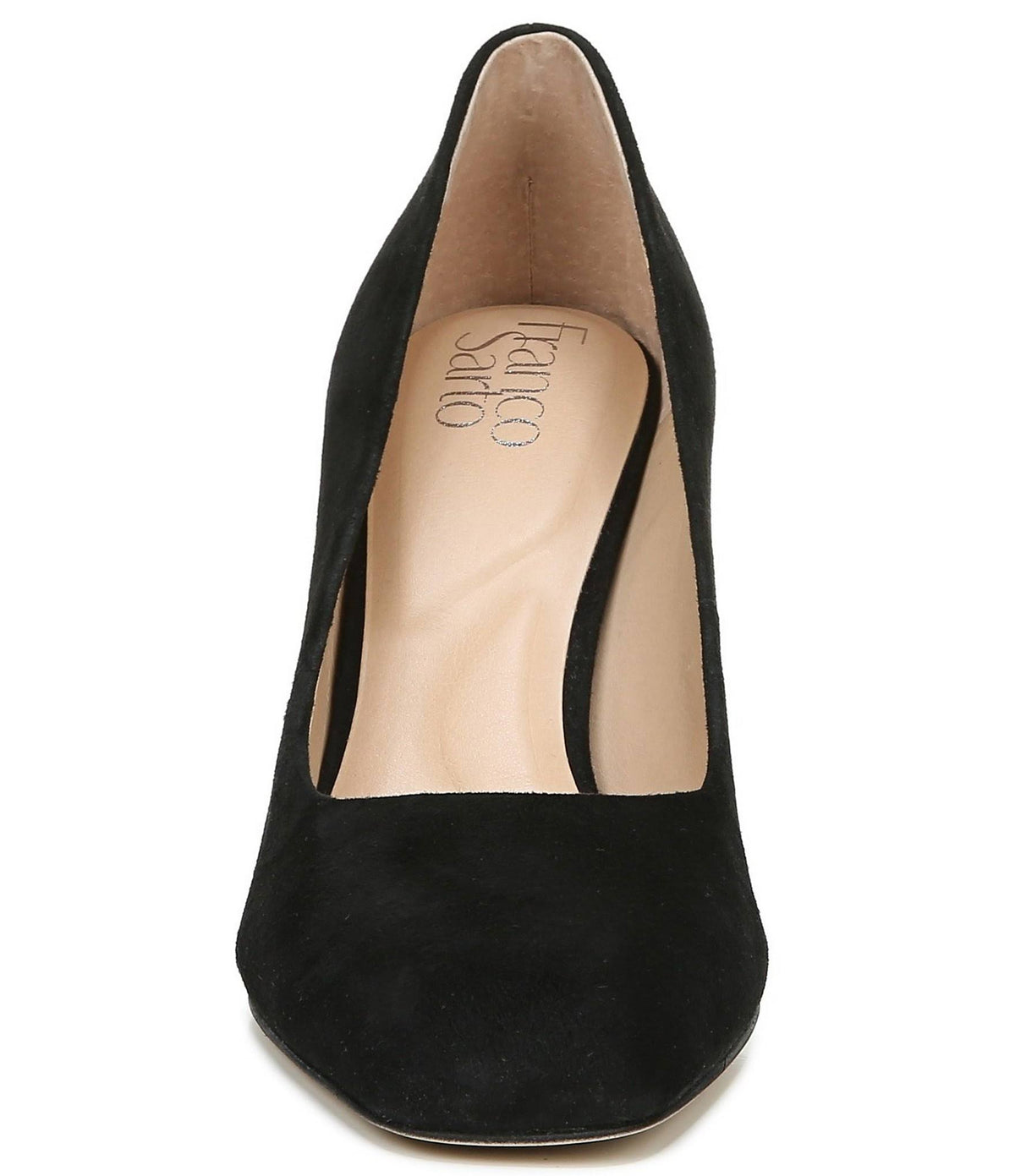 Black Suede Pumps W4326