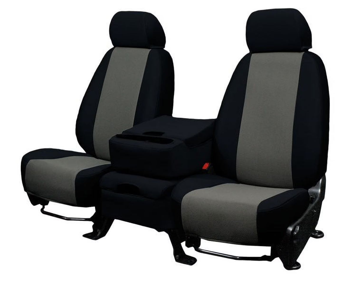 Light Grey Insert with Black Trim Seat Covers P99645