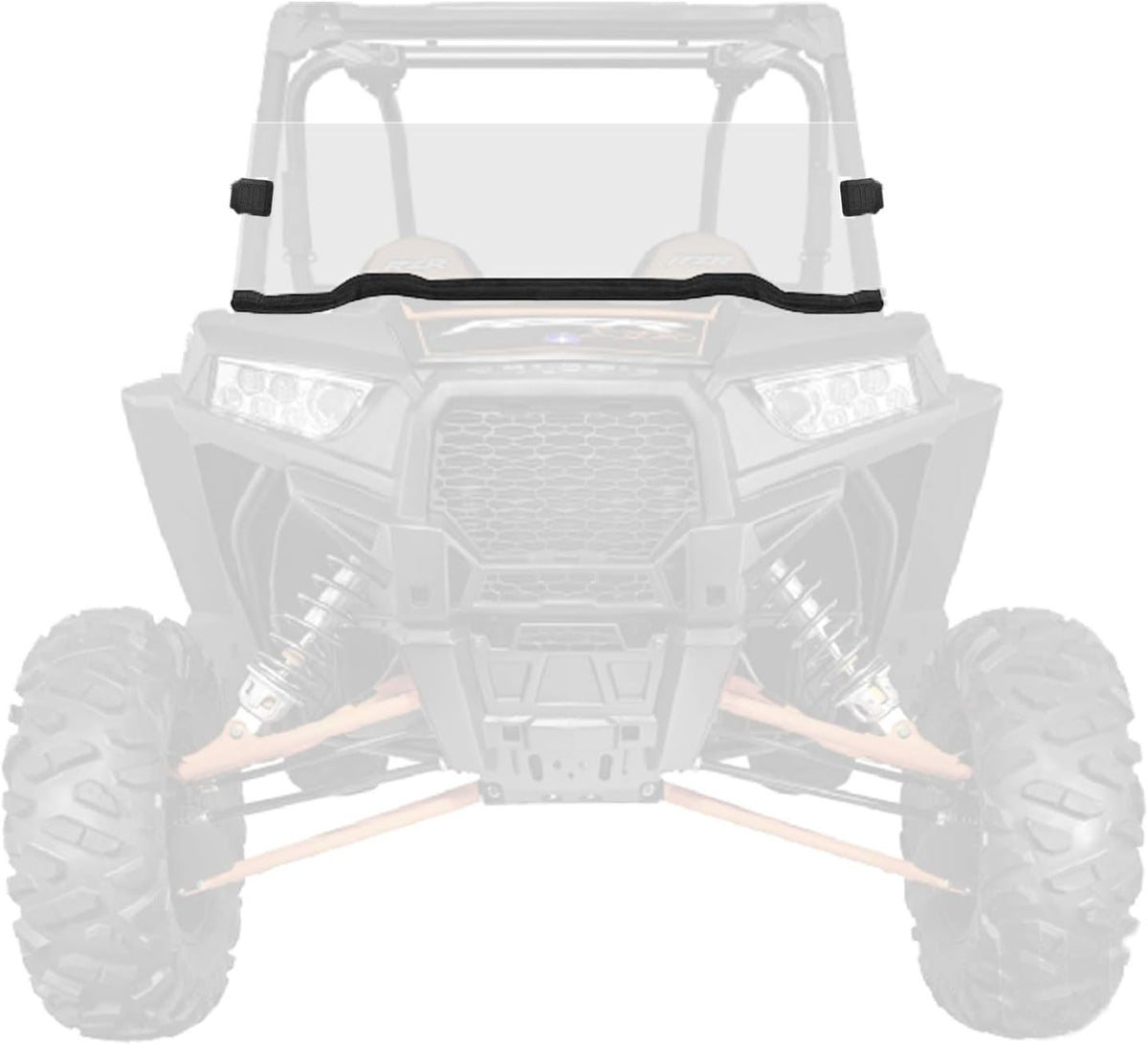 UTV Front Half Windshield Scratch Resistant Heavy Duty Windscreen Pack of 2 A453858