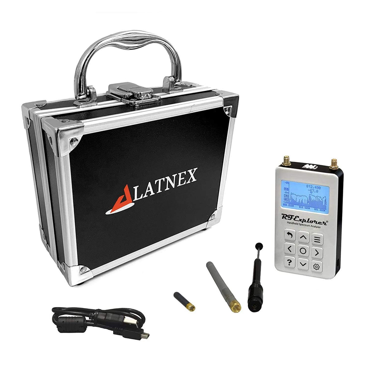 6G Combo Plus Slim Spectrum Analyzer with Aluminum Carrying Case G10167