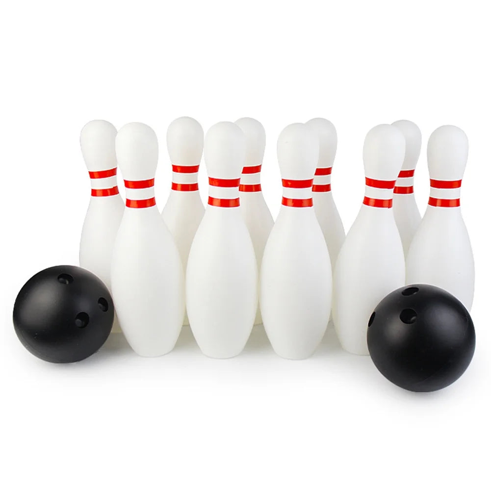 12Pcs/Set Toddler Kids Bowling Game Set Outdoor Indoor Sports Toy B889
