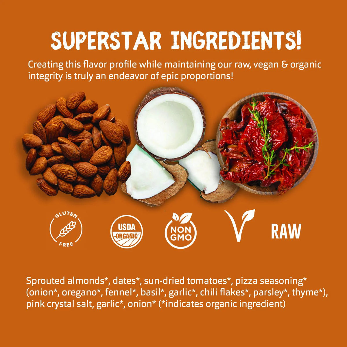 Organic Sprouted Salt & Vinegar Almonds 1.4oz T51480