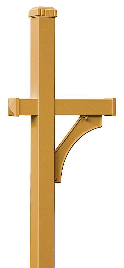 Brass Mailbox Post C151972