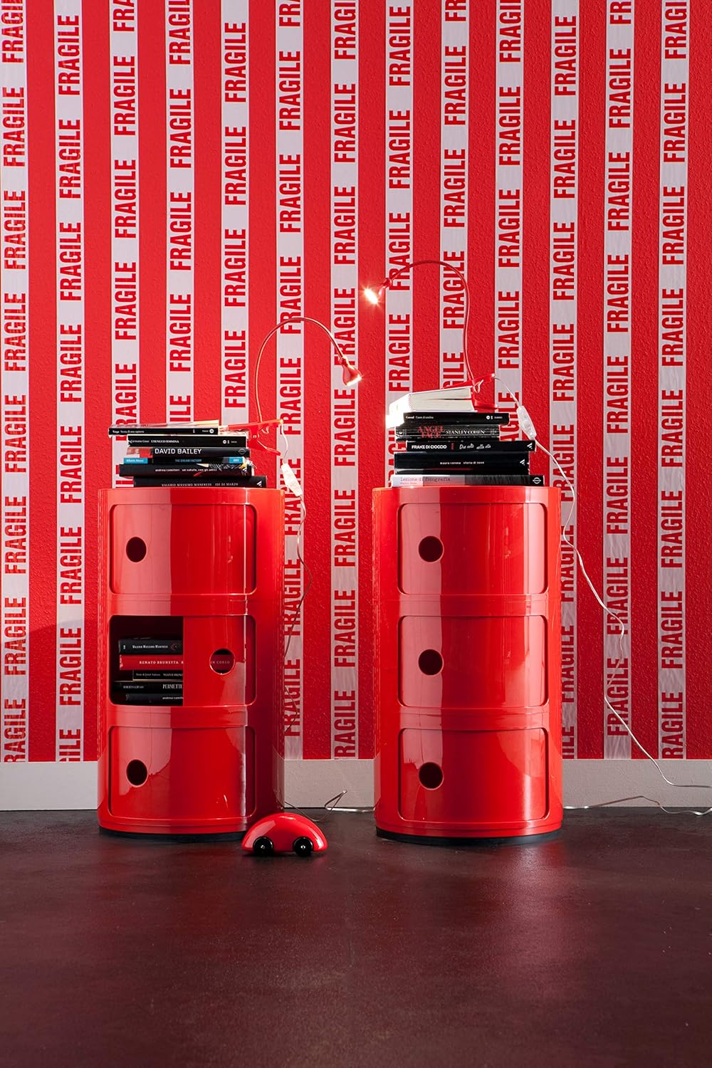 Opaque Red Drawers I13133