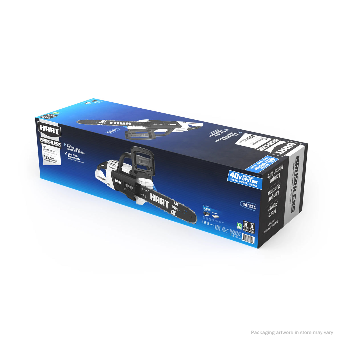 40-Volt 14-inch Battery-Powered Brushless Chainsaw Kit P979