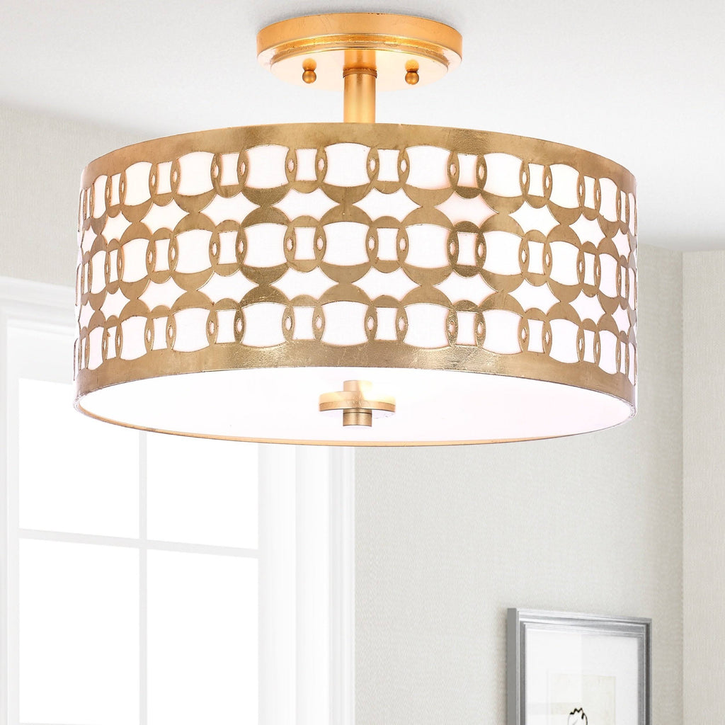 Gold Flush Mount Light Z9351