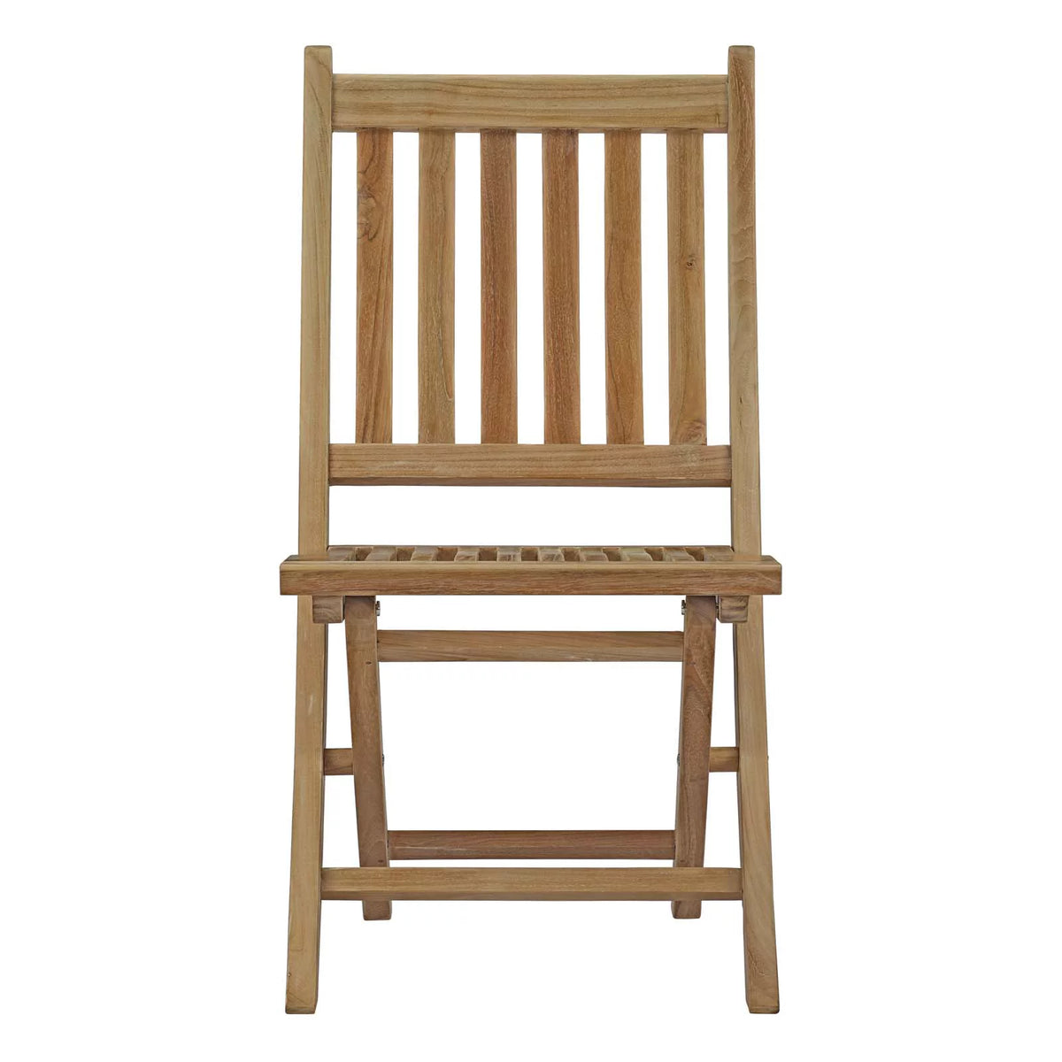 Natural Teak Folding Chair Y604848