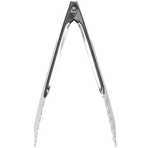 Stainless Steel 7-Inch Kitchen Tongs Set of 12 W62206