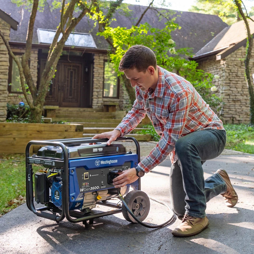 Gas Powered Portable Generator with CO Sensor Z122