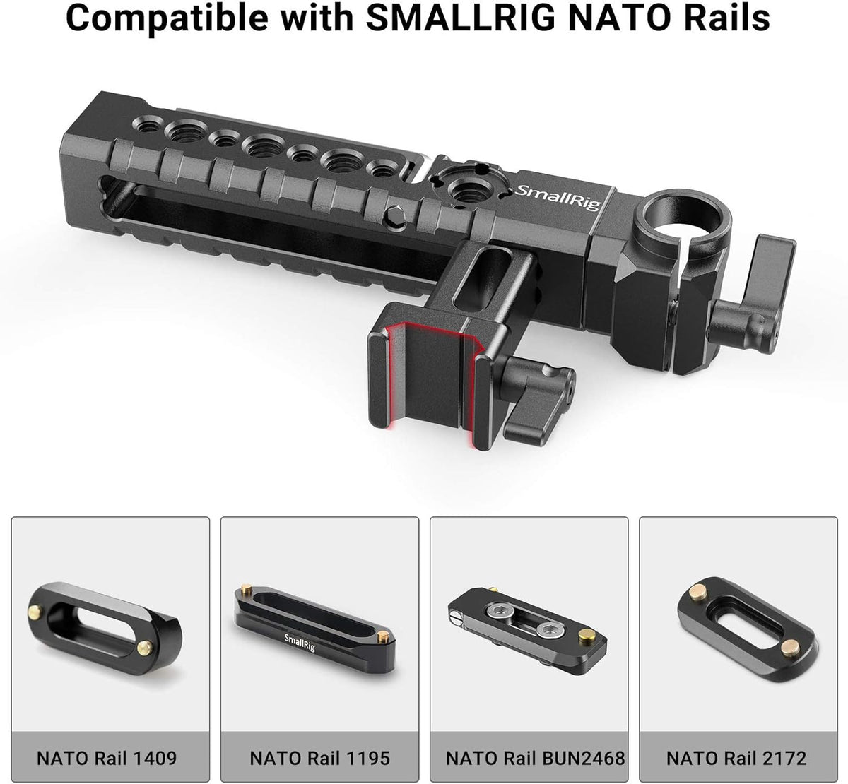 NATO Top Handle with 15mm Rod Clamp F67201