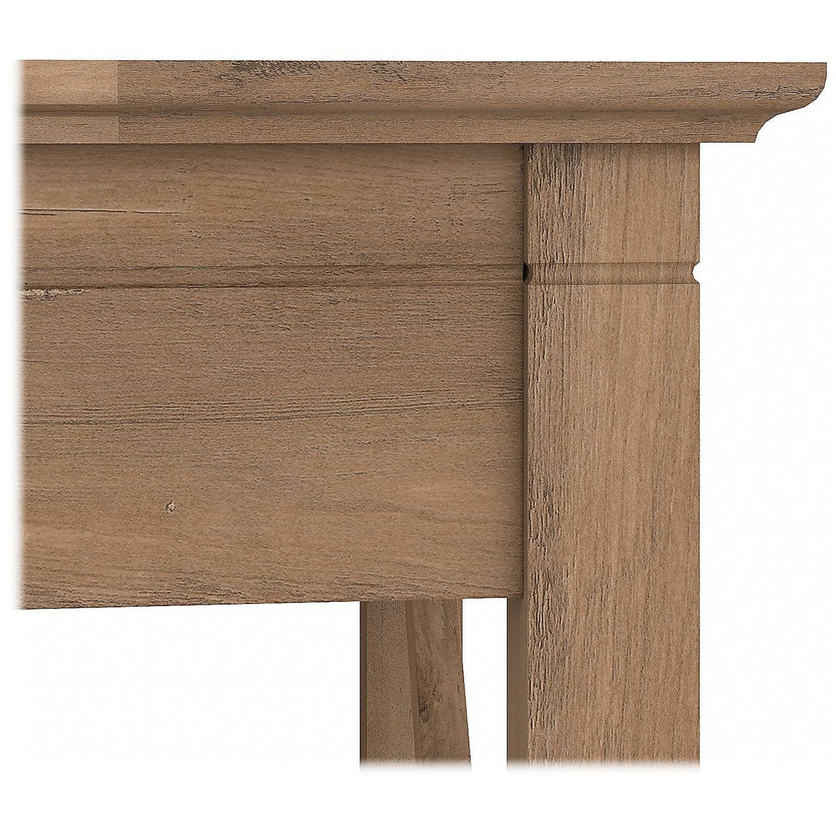 L Shaped Desk with 2 Drawer File Cabinet A9983