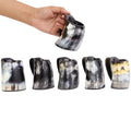 Ceramic Drinking Horn Shot Mug Pack Of 6 P981
