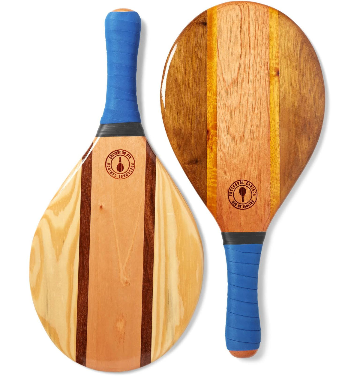 Blue Wooden Beach Bat and Ball Set Q532