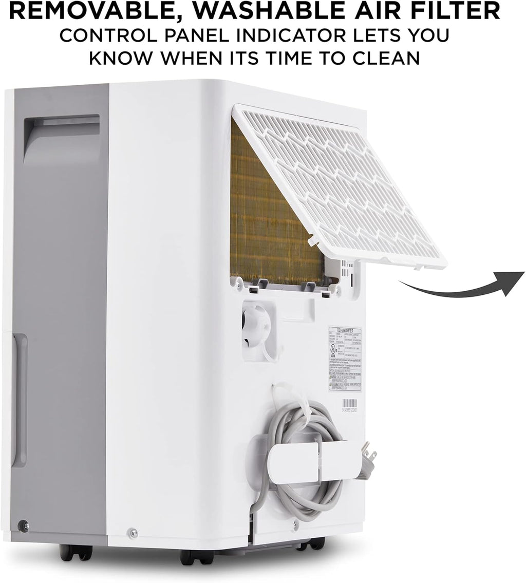 1,500 Sq. Ft Energy Star Dehumidifier with Continuous Drain Hose Connector S245