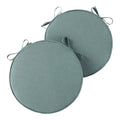 18" x 18" Seaglass Round Outdoor Chair Pad Set of 2 A161856