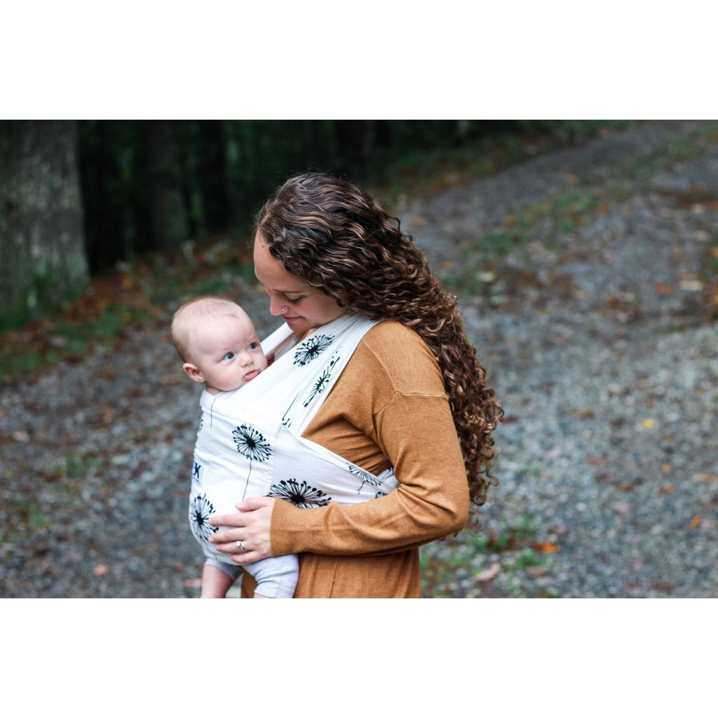 Gray Print Baby Wrap Carrier F867