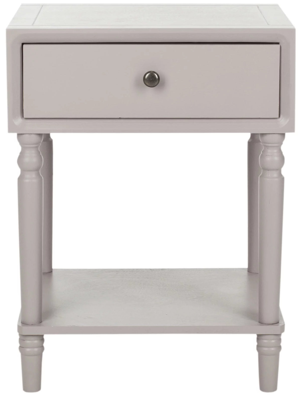 Rustic Nightstand with Storage Drawer C359