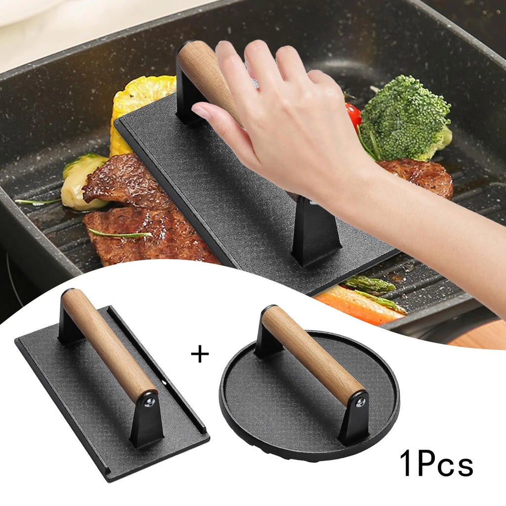 Cast Iron Grill Press O664496