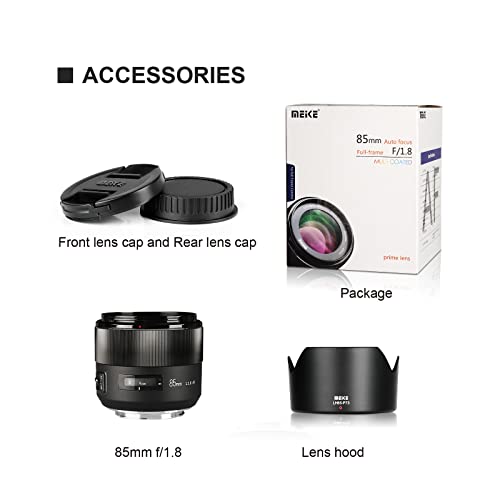 85mm F1.8 Full Frame Auto Focus Medium-Telephoto Portrait Lens G7344